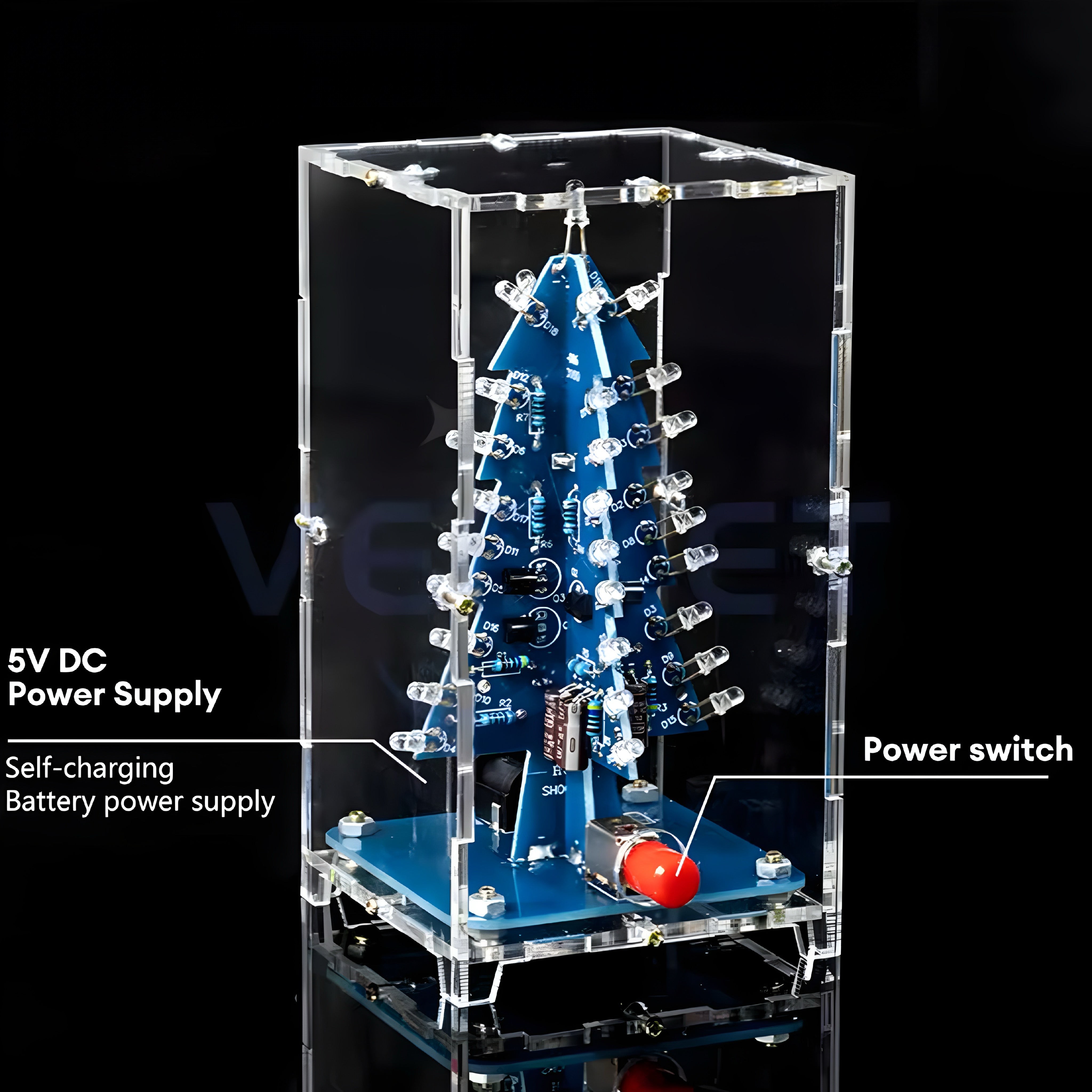 BrillaTree RGB - DIY Kit for a Shining Christmas Tree